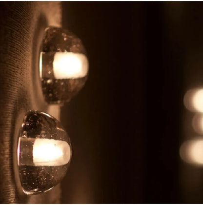 Minimalist Crystal LED Sconce