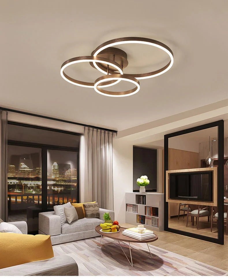 Nordic Ring LED Chandelier