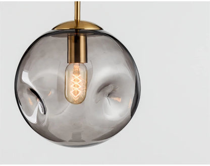 Nordic Glass Ball Pendant Light