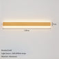 Gold Modern Long Wall Sconce for Bedroom & Hallway