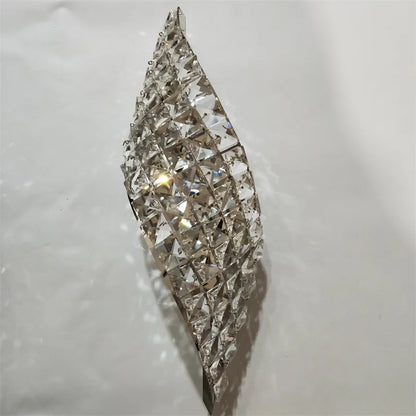 LuxGlow Modern Crystal LED Wall Sconce