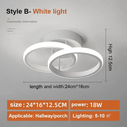 Modern Aisle Glow: Stylish Ceiling Light