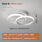 Modern Aisle Glow: Stylish Ceiling Light