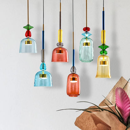 CNDL Nordic Colorful LED Pendant Lights