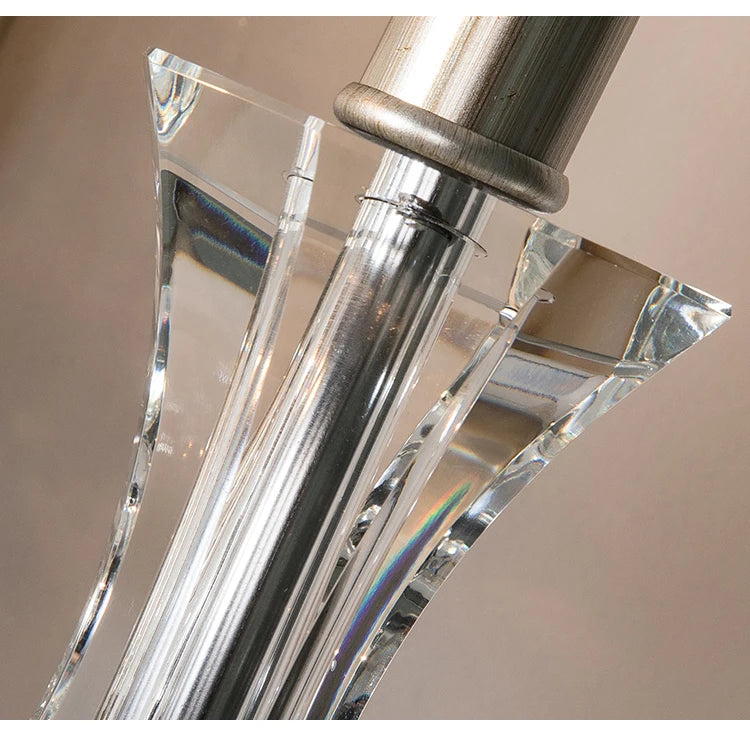 Nordic Crystal Wall Sconce - Modern Elegance