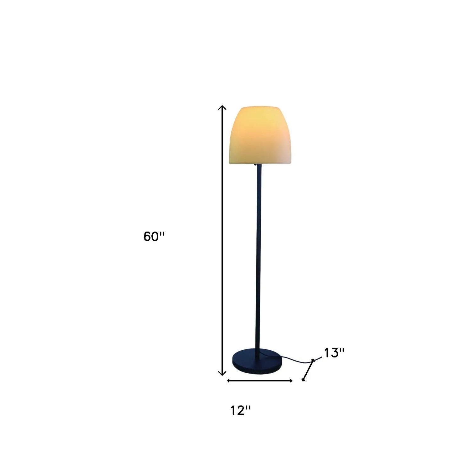 Modern Standing Lamp with Foot Switch