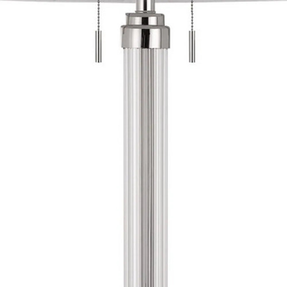 Contemporary Two-Light Floor Lamp