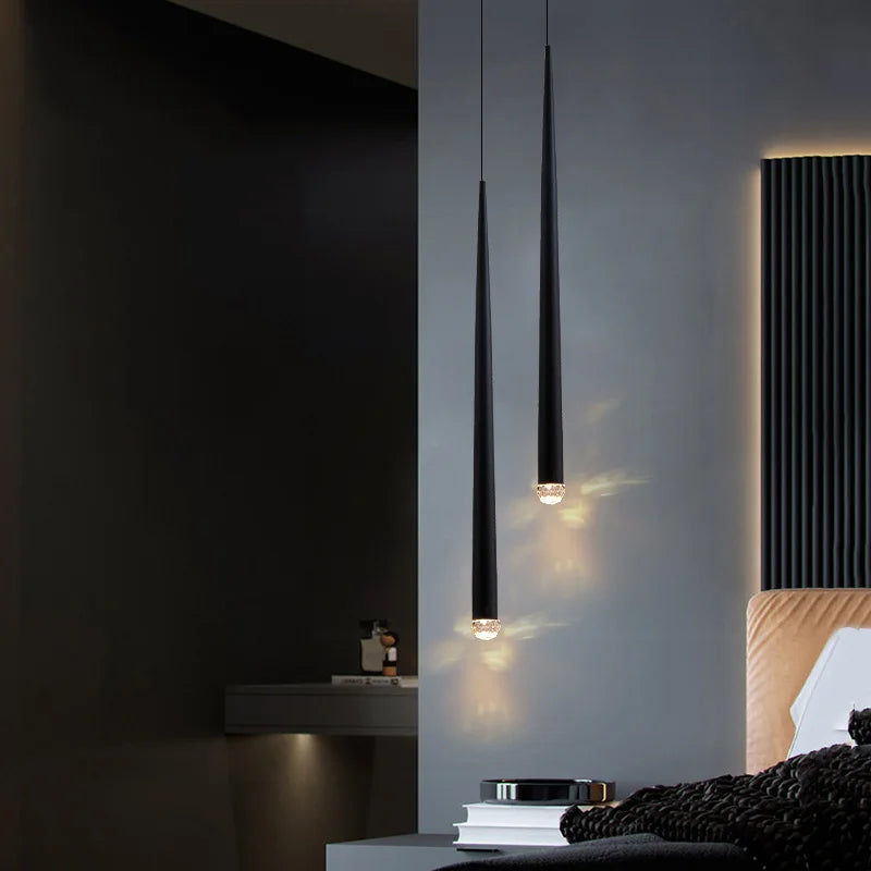 Long-Drop Bedside Pendant