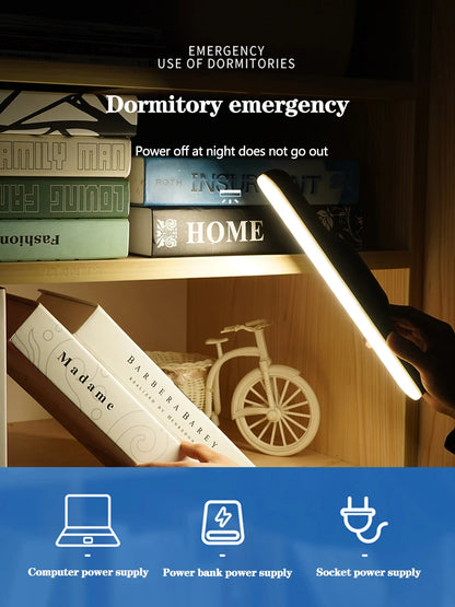 Magnetic Glow: Chargeable LED Hanging Desk Lamp