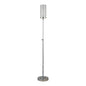 Contemporary Nickel Torchiere Floor Lamp