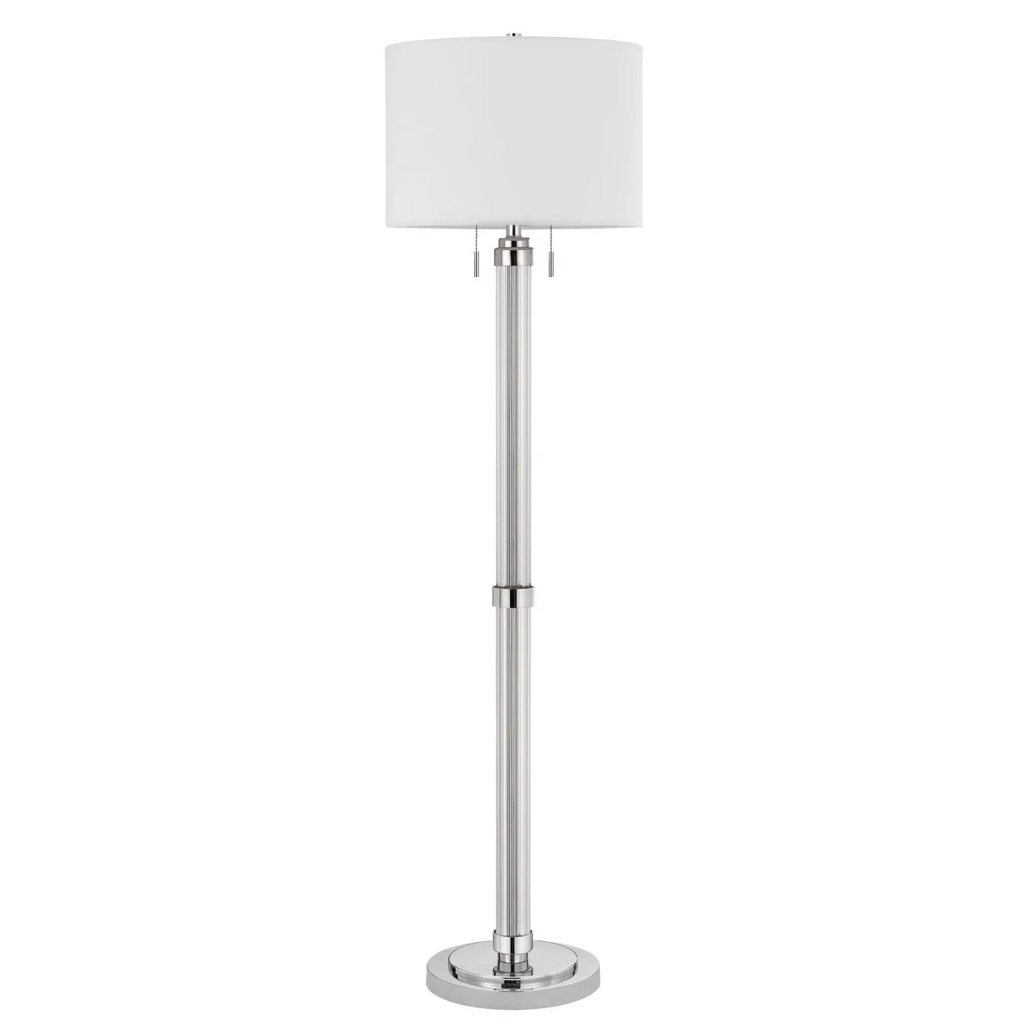 Contemporary Two-Light Floor Lamp