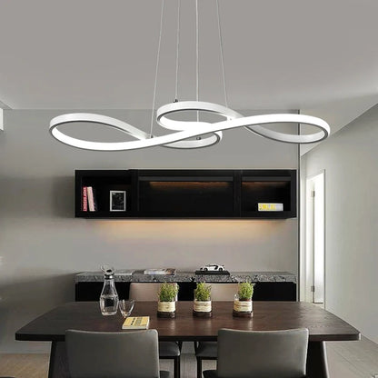 Linear LED Kitchen Island Pendant