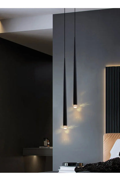 Long-Drop Bedside Pendant