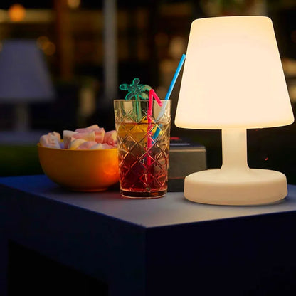 Remote LED Outdoor Table Lamp - USB Rechargeable