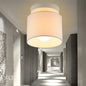 Nordic Linen LED Ceiling Lamp