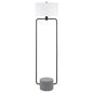 Black Column LED Floor Lamp