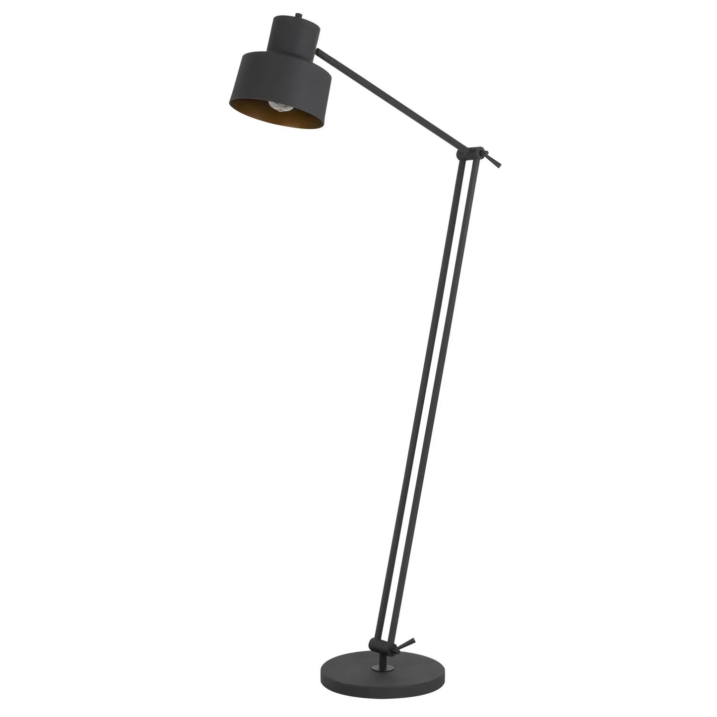 Traditional Shaped Black Floor Lamp