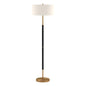 HMS 61 Contemporary Gold White Two-Light LED Floor Lamp