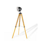 Brown LED Tripod Floor Lamp