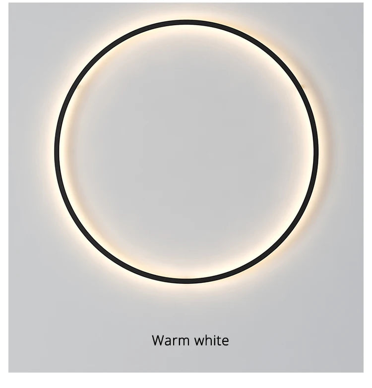Circle Glow Wall Lights