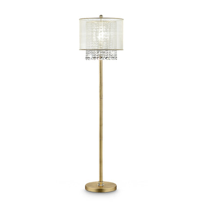 Gold White Novelty Floor Lamp