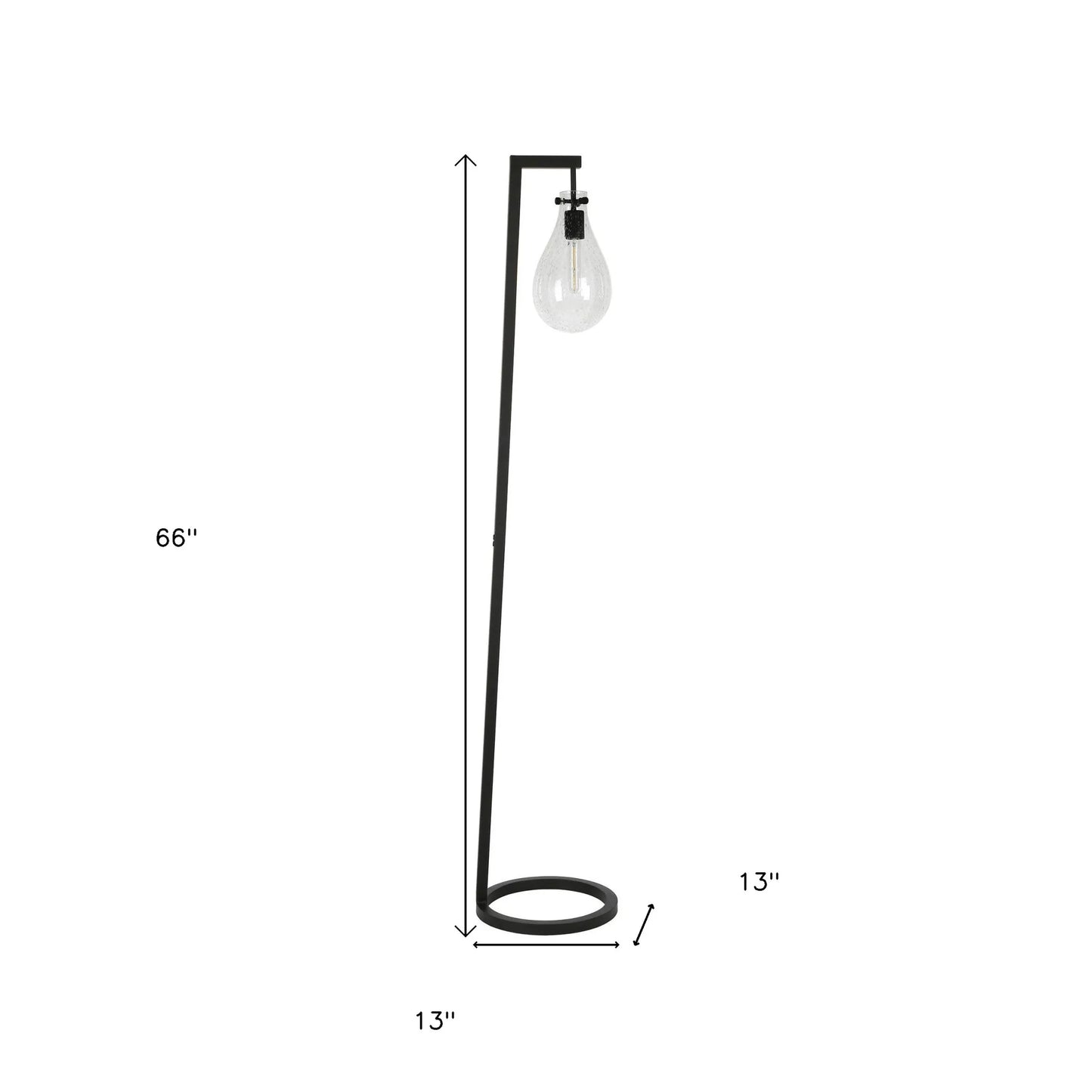 Black Modern Floor Lamp