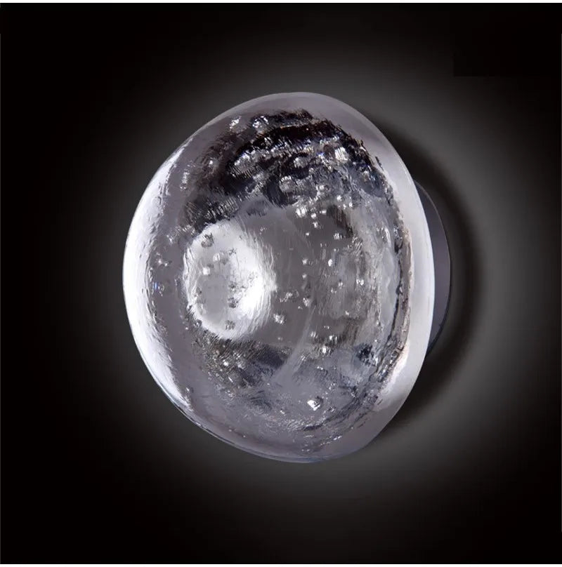 Minimalist Crystal LED Sconce