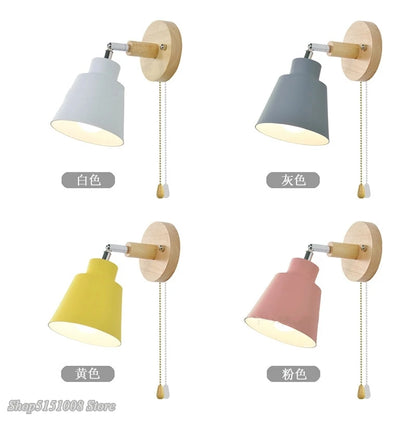 Nordic Zipper Switch Wall Sconce