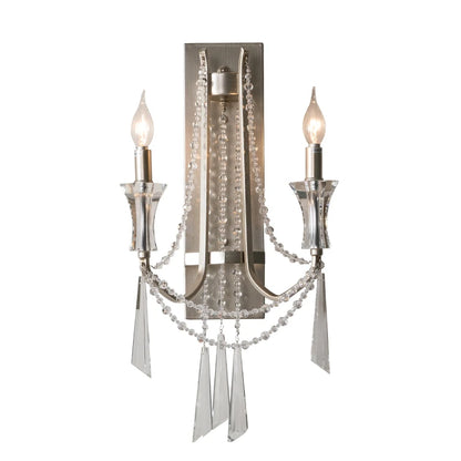 Nordic Crystal Wall Sconce - Modern Elegance