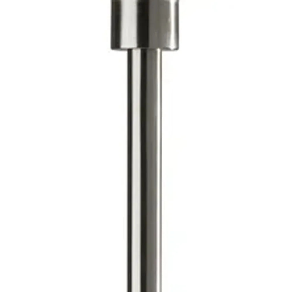 Modern Silver LED Torchiere Floor Lamp