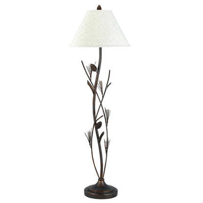 Rust Metal Floor Lamp