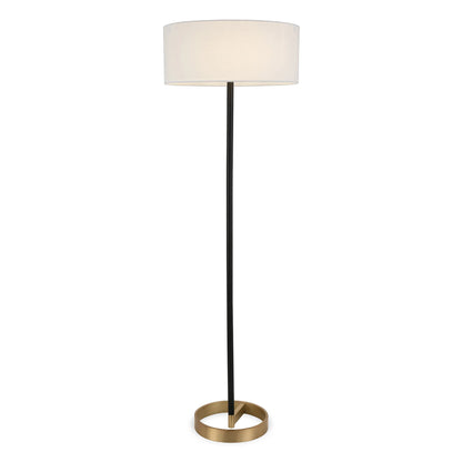 Black and White LED Floor Lamp