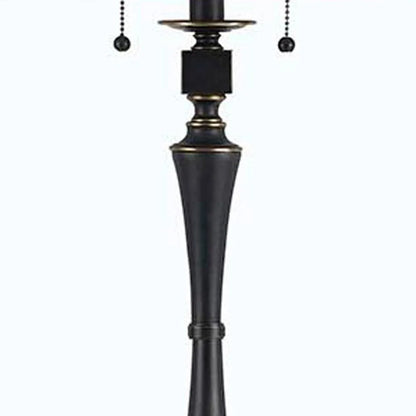 Traditional Shaped Bronze Floor Lamp