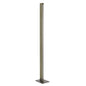 Traditional Shaped Floor Lamp with Brown LED