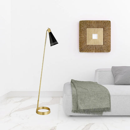 Modern LED Floor Lamp Black Reading Lamp