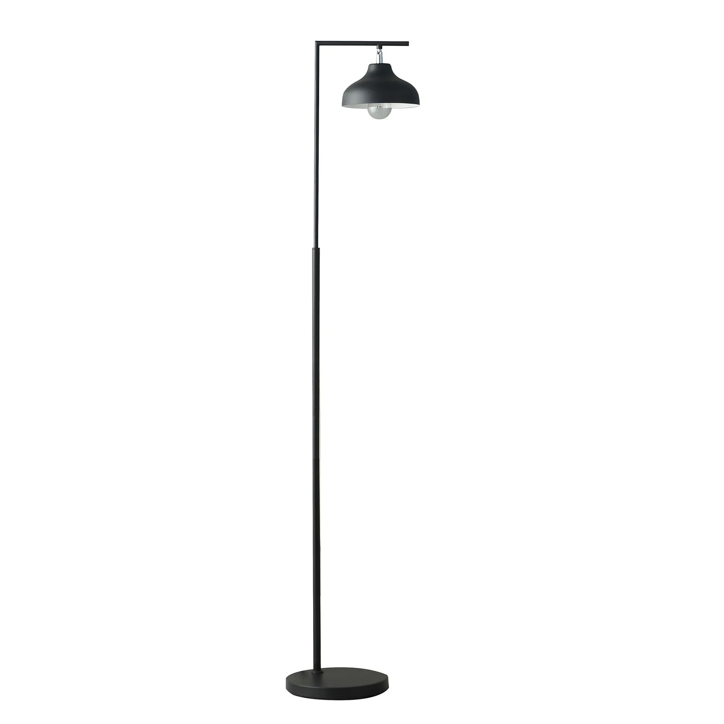 Black LED Arc Floor Lamp