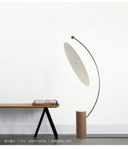 Float Floor Lamp Modern White LED Floor Lamp