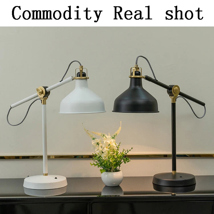 Rocker Vertical Floor Lamp Modern Long Arm Floor Lights