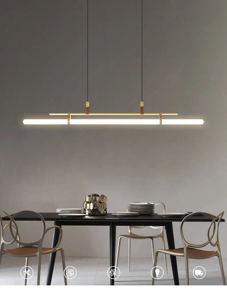Minimalist Dining Room Pendant Lamp Nordic Dining Table