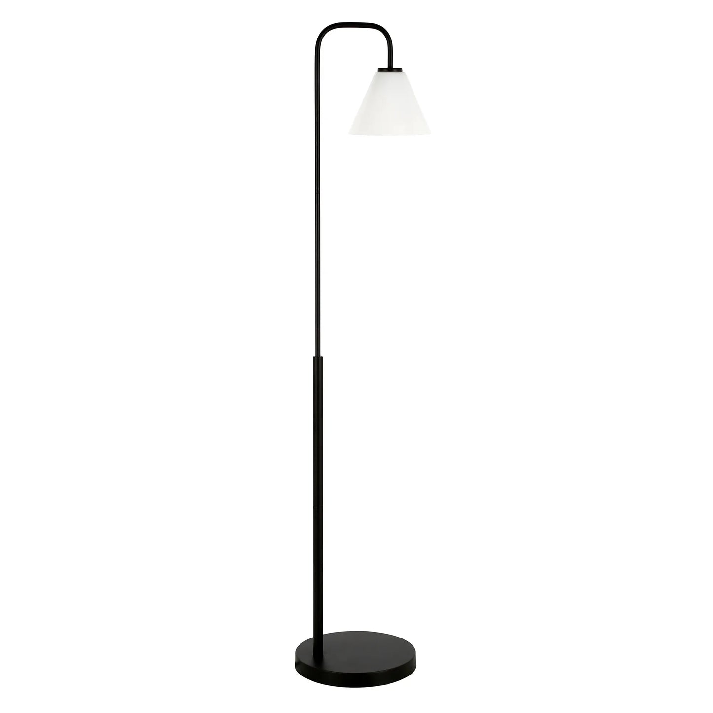 Black Arched Floor Lamp