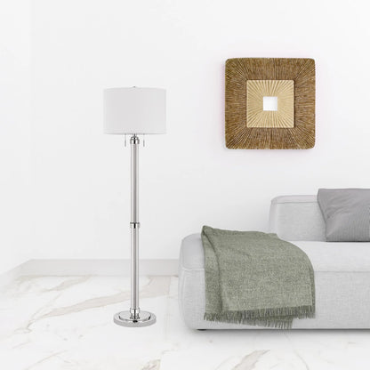 Contemporary Two-Light Floor Lamp