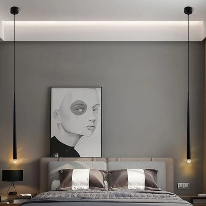 Long-Drop Bedside Pendant