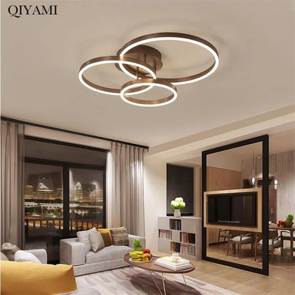 Nordic Ring LED Chandelier