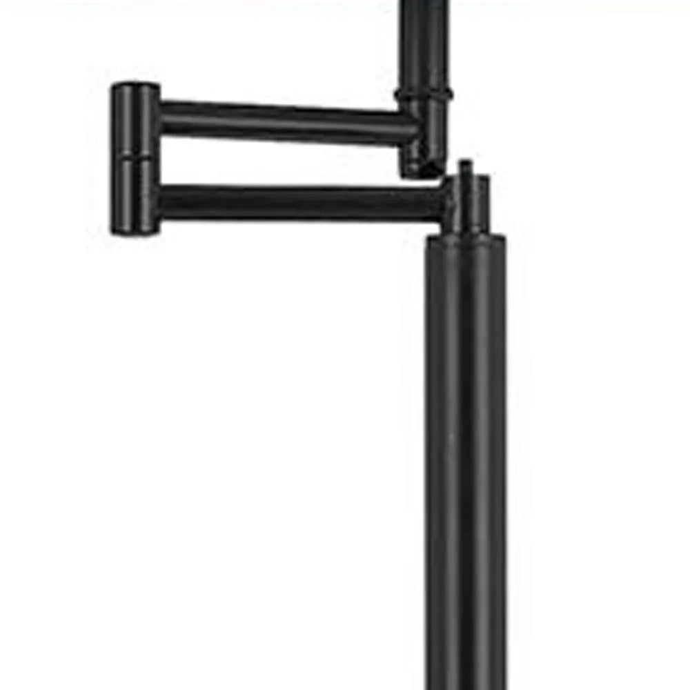 Bronze Swing Arm LED Floor Lamp