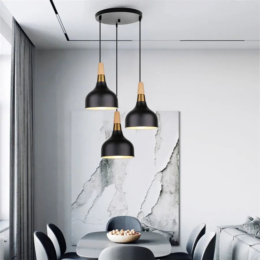 SIKEBOTE Modern Metal Pendant Lights