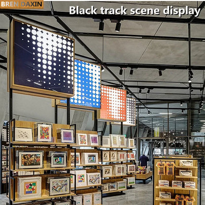 AluLED Spot Track: 0.5m/1m Strip for Retail Display
