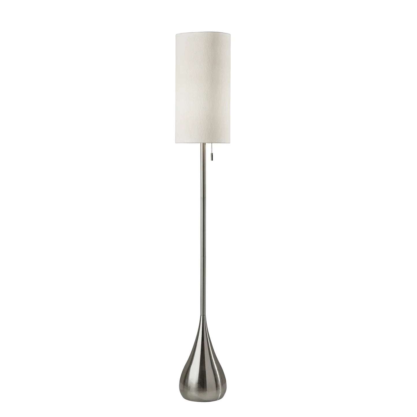 Modern Silver Floor Lamp