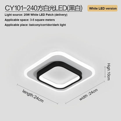 Modern Aisle Glow: Stylish Ceiling Light