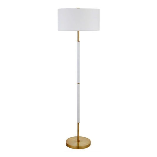 Contemporary Two-Light Floor Lamp