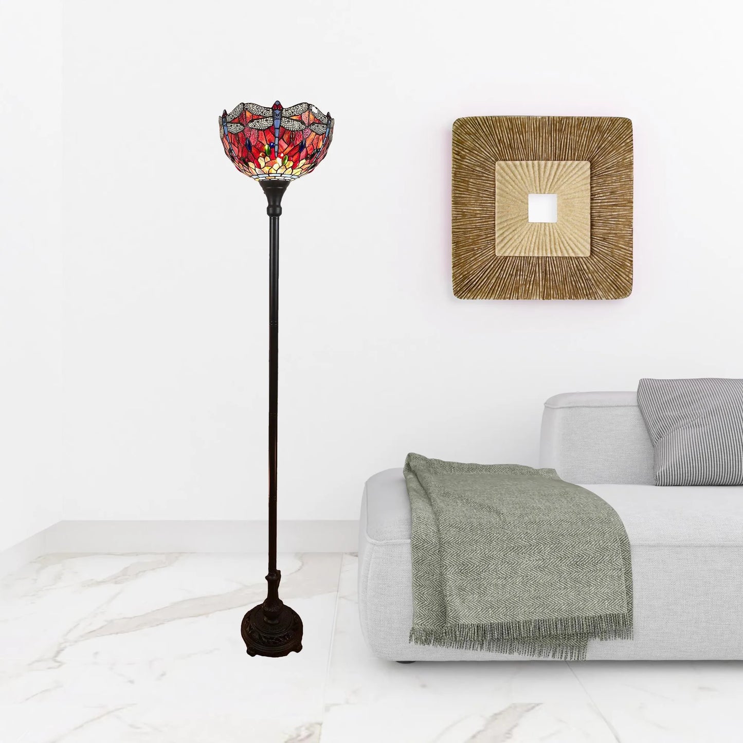 Contemporary LED Torchiere Floor Lamp
